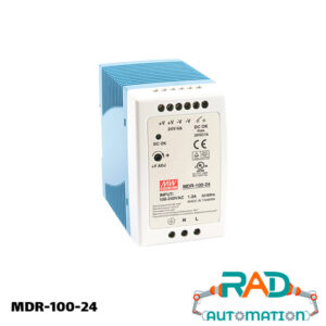منبع تغذیه مینول مدل MDR-100-24