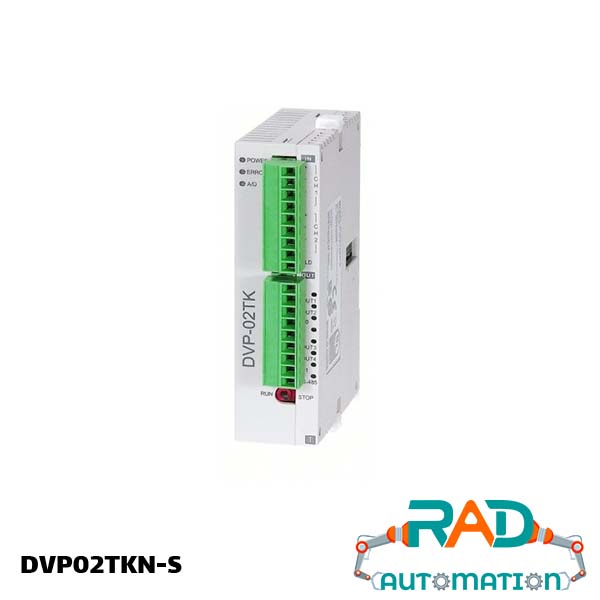 کارت PLC دلتا مدل DVP02TKN-S کارت PLC دلتا مدل DVP02TKN-S