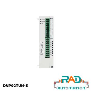کارت PLC دلتا مدل DVP02TUN-S